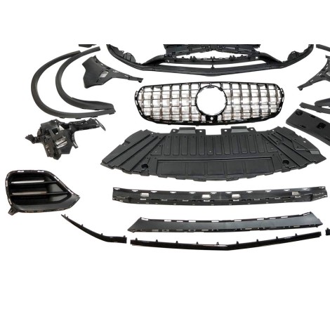 STOßSTANGENSET BODYKIT Mercedes X253 GLC Coupe 2016-2019 look GLC 63 2020
