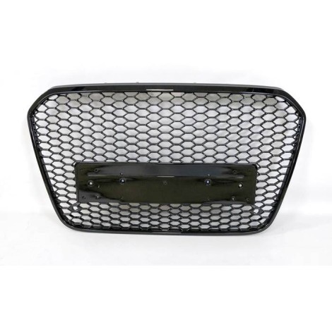 FRONT GRILL AUDI A6 11-15 LOOK RS6 BLACK