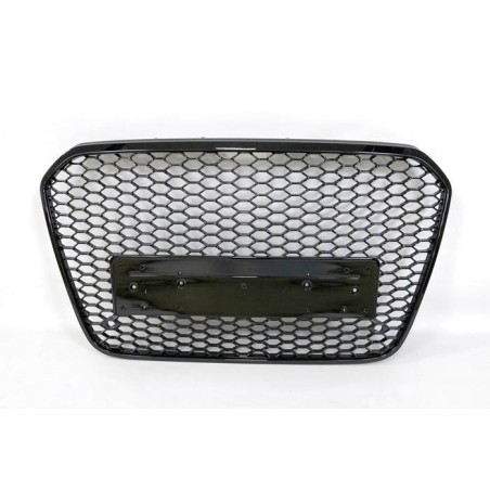 FRONT GRILL AUDI A6 11-15 LOOK RS6 BLACK