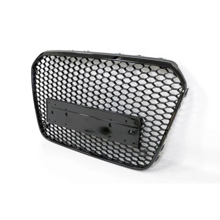 FRONT GRILL AUDI A6 11-15 LOOK RS6 BLACK