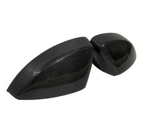 CARBON FIBRE MIRROR FULL COVERS AUDI A3 / S3 8V14