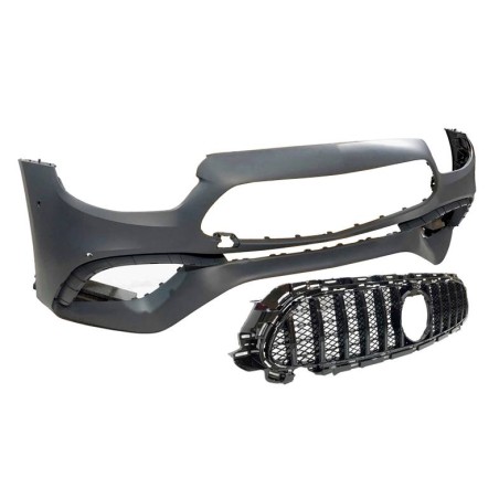 Front Bumper Mercedes W213 4d 2020+ / C238 2021 look AMG E63