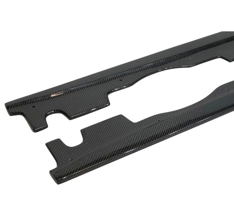 TRITTBRETTER SCHWELLER SEITENBRETTER DIFFUSER BMW E92 Look M3 / E93 Look M3  Carbon