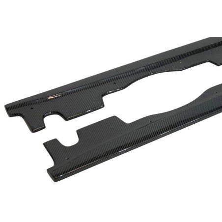 TRITTBRETTER SCHWELLER SEITENBRETTER DIFFUSER BMW E92 Look M3 / E93 Look M3  Carbon