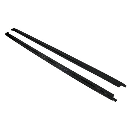TRITTBRETTER SCHWELLER SEITENBRETTER DIFFUSER BMW X6 F16 M-Performance Glossy Black