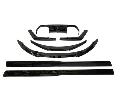 Kit Estetici BMW F82 M4 Nero lucido Look CS