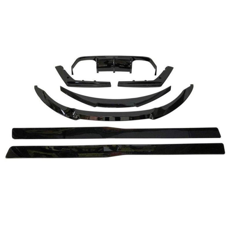 Kit De Carrocería BMW F82 M4 Brillante Negro Look CS