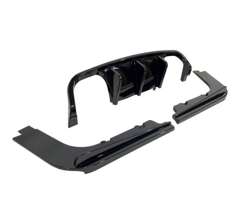 Diffusore Posteriore BMW E92 / E93 Look M3 Nero lucido