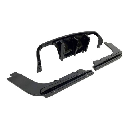 Diffusore Posteriore BMW E92 / E93 Look M3 Nero lucido