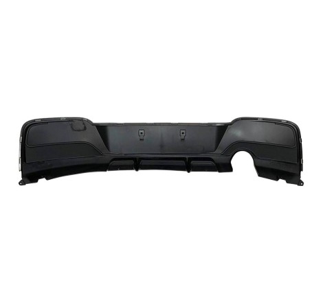 Diffuseur Arrière BMW F20 / F21 12-14 Look M-Performance 1 Sortie double Noir brillant