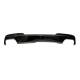 Rear Diffuser BMW F10 / F11 12-16 2 Exhaust Double Glossy Black
