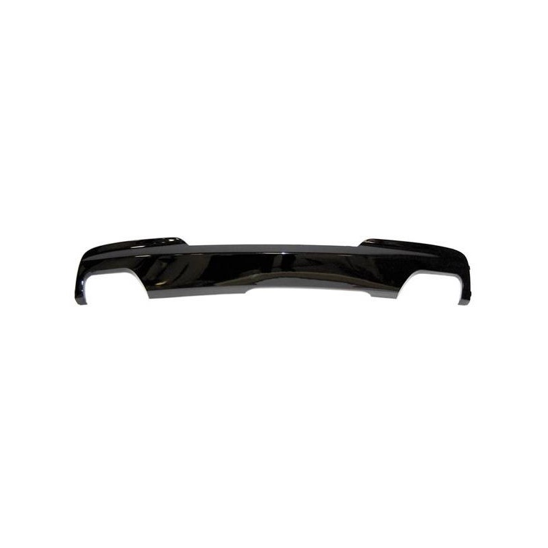 Rear Diffuser BMW F10 / F11 12-16 2 Exhaust Double Glossy Black