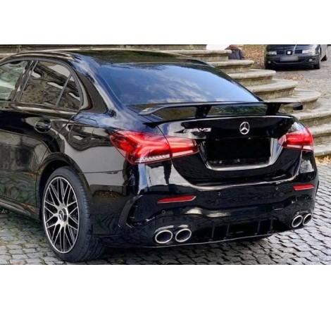 Spoiler Mercedes W118 / V177 Look CLA45 Glossy Black