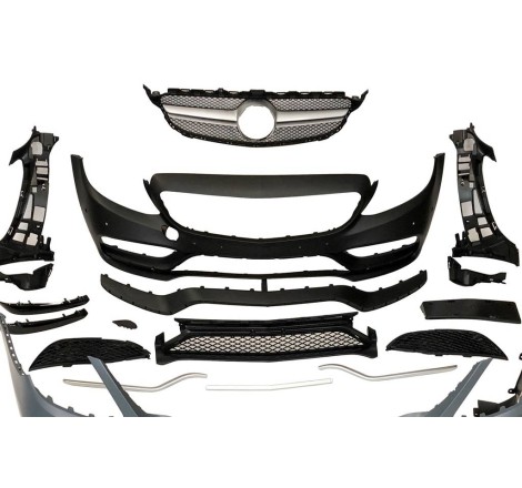 Kit De Carrosserie Mercedes W205 2014-2018 4P Look C63