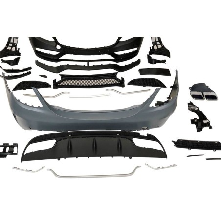 Kit De Carrosserie Mercedes W205 2014-2018 4P Look C63
