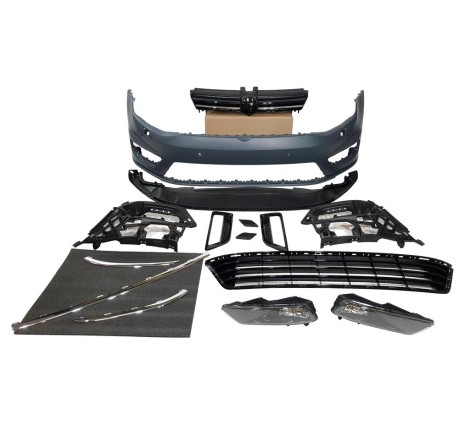 FRONTSTOßSTANGE FRONTSCHÜRZE VOLKSWAGEN GOLF 7 3/5D Look RLine