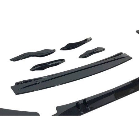 FRONTSPOILER SPOILERLIPPE Audi A6 2016-2018 look RS6 Glossy Black