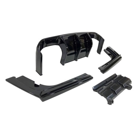 Diffusore Posteriore BMW F30 / F31 Look M3 Nero lucido