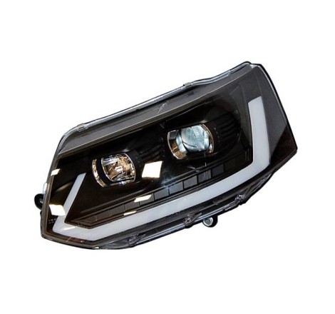 Fanali Day Light De Dia Volkswagen T5 09-16 Xenon DRL Black