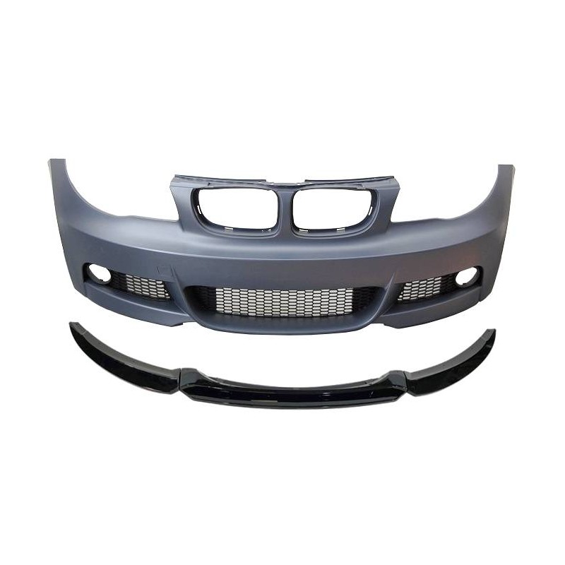 FRONT STOßSTANGE FÜR BMW E87 / E82 / E81/ E88, 3 OR 5-DOOR LOOK M Front spoiler