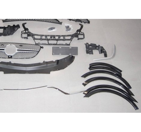 STOßSTANGENSET BODYKIT Mercedes W166 GLE 2014-2018 look AMG E63