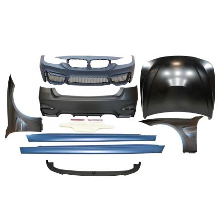 STOßSTANGENSET BODYKIT BMW F30 12-18 LOOK M3