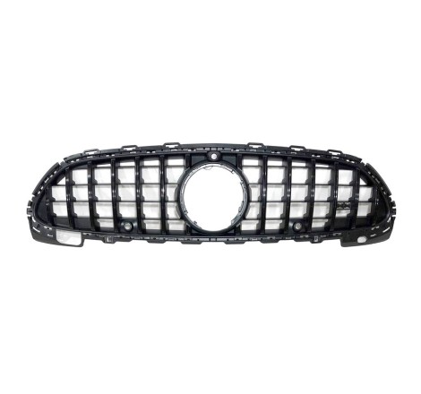 FRONT GRILL Mercedes W206 2022+ Look GT Full Black