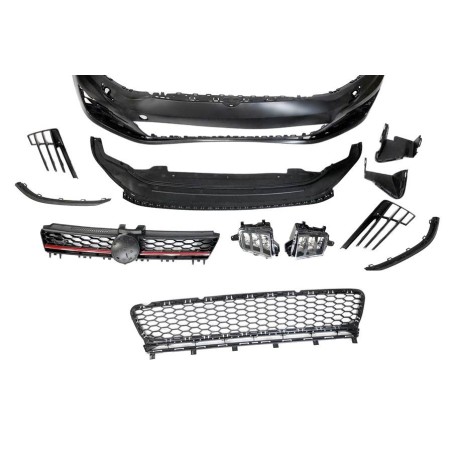 FRONTSTOßSTANGE FRONTSCHÜRZE VOLKSWAGEN GOLF 7 3/5D look GTI