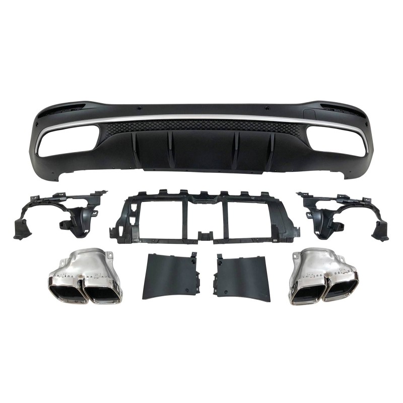 Rear Diffuser Mercedes W167 GLE 2020 Tails