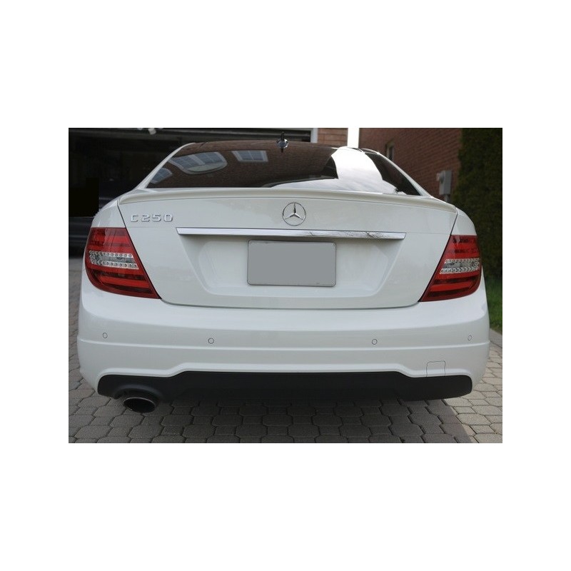 HECKLIPPE SPOILER HECKSPOILER KOFFERRAUM LIPPE MERCEDES W204 COUPE 2007-2013 LOOK C63 AMG