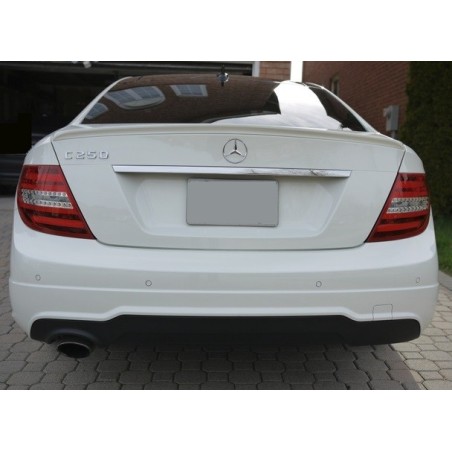 HECKLIPPE SPOILER HECKSPOILER KOFFERRAUM LIPPE MERCEDES W204 COUPE 2007-2013 LOOK C63 AMG