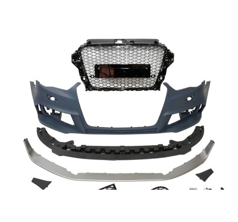 FRONT STOßSTANGE FÜR AUDI A3 V8 13-15 SPORTBACK  LOOK RS3