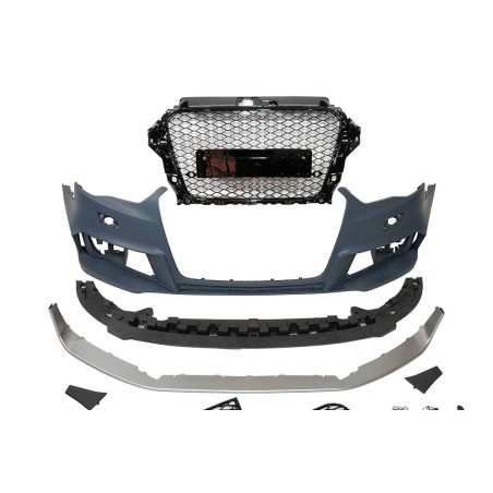 FRONT STOßSTANGE FÜR AUDI A3 V8 13-15 SPORTBACK  LOOK RS3