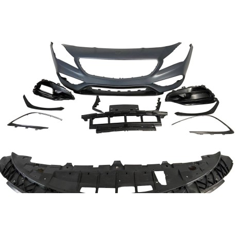 FRONTSTOßSTANGE FRONTSCHÜRZE Mercedes W117 13-15 4P / SW Look AMG A45