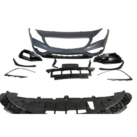 FRONTSTOßSTANGE FRONTSCHÜRZE Mercedes W117 13-15 4P / SW Look AMG A45