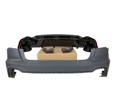 HECKSTOßSTANGE HECKSCHÜRZE Audi A6 C8 Look RS6