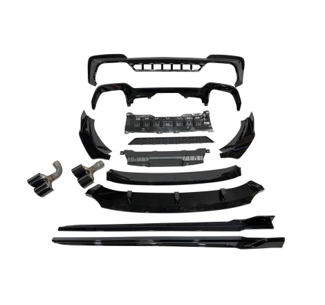 Kit De Carrocería BMW X3 G01 2018-2021 M Performance Brillante Negro