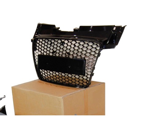 PARAGOLPES DELANTERO AUDI TT 06-14 8J LOOK RS SPOILER LOOK CARBONO
