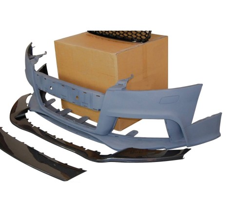 PARAGOLPES DELANTERO AUDI TT 06-14 8J LOOK RS SPOILER LOOK CARBONO