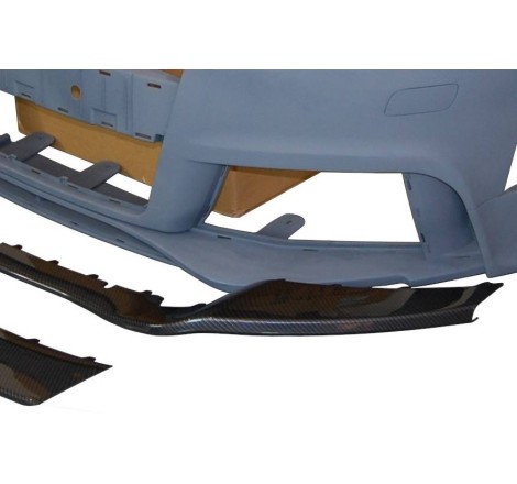 PARAGOLPES DELANTERO AUDI TT 06-14 8J LOOK RS SPOILER LOOK CARBONO