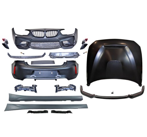 STOßSTANGENSET BODYKIT BMW F20 LCI 15-19 look M2