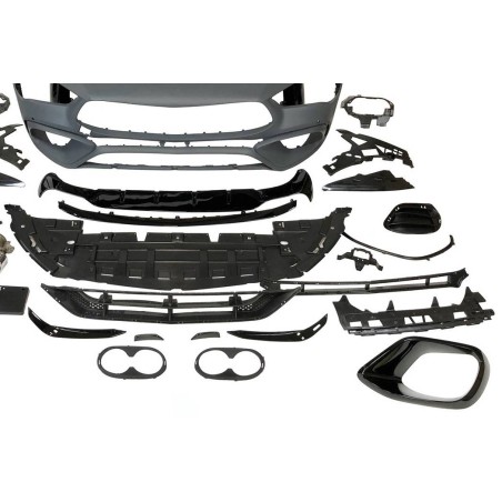 STOßSTANGENSET BODYKIT Mercedes W118 CLA Sedan Look A45