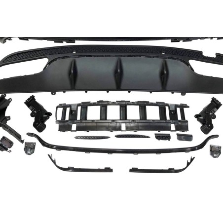 HECKSTOßSTANGE HECKSCHÜRZE Mercedes W205 SW Look C63