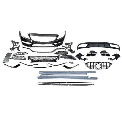 Kit De Carrosserie Mercedes W205 2014-2018 4P / SW AMG Look C63