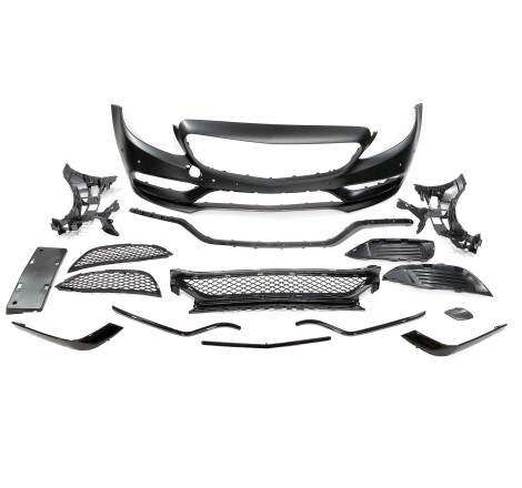 STOßSTANGENSET BODYKIT Mercedes W205 2014-2018 4P / SW AMG Look C63