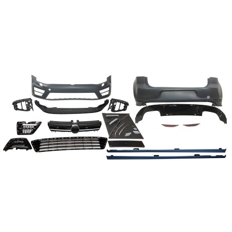 STOßSTANGENSET BODYKIT VOLKSWAGEN GOLF 7 R 3/5D Look R20