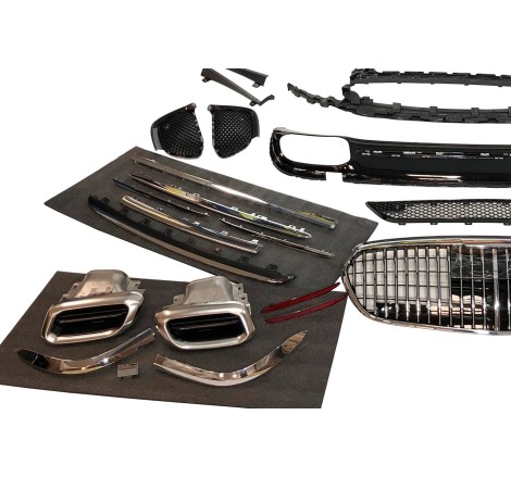 STOßSTANGENSET BODYKIT Mercedes W213 2016-2019 look W223 Maybach