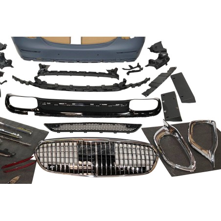 STOßSTANGENSET BODYKIT Mercedes W213 2016-2019 look W223 Maybach