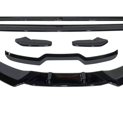 Kit De Carrocería Audi A3 2017-2019 Look RS3 Negro Brillante