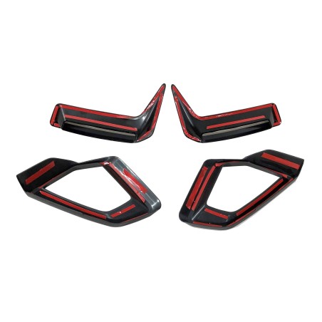 Front Splitters BMW G05 X5 / G18 LCI Glossy Black